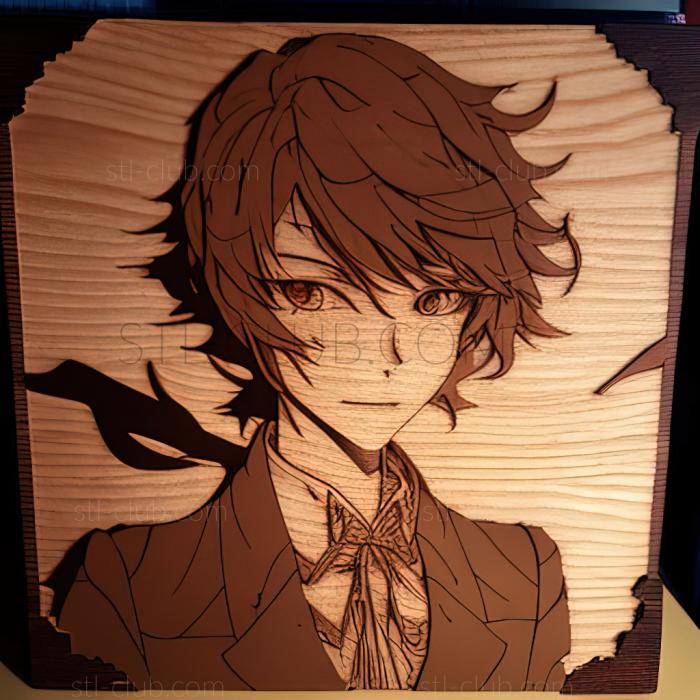 Anime Kyusaku Yumeno from Bungo Stray Dogs